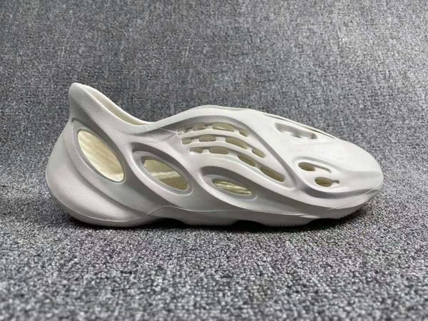 

designer slides slippers men women cream clay shoes ochre vermillion mxt moon gray mx mineral blue bone white pure resin slide sandals 01, Black