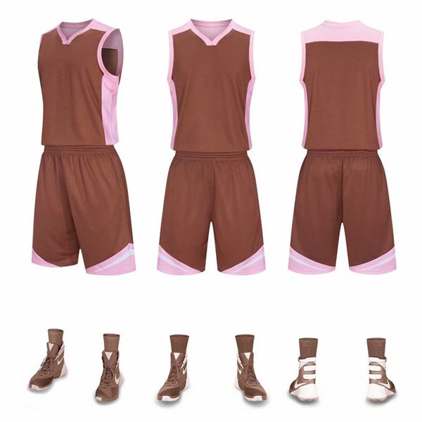 

nb0121 basketball jersey sport wears athletic outdoor apparel college, Black