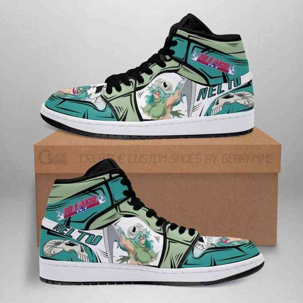 

nel tu sneakers bleach anime shoes fan gift idea, Black