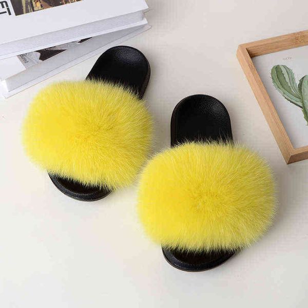 

women slippers plush slipper 's summer wear flat bottom line sandals color matching 0718, Black
