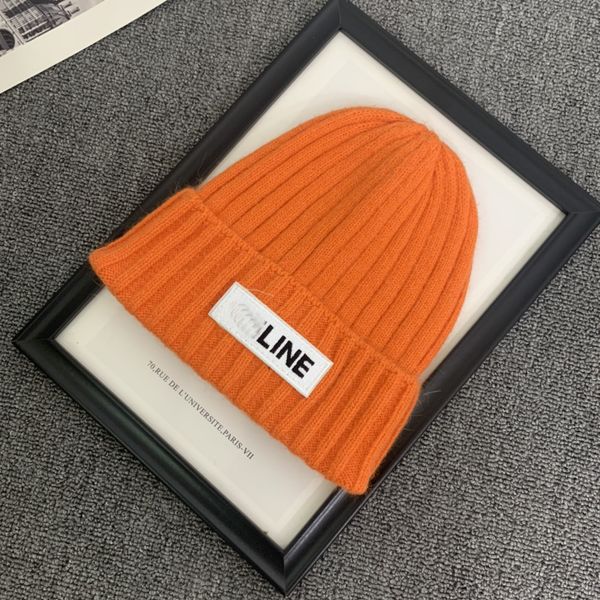 

beanie women skull caps windproof rabbit fur warm fashion candy color knitted hat man ce, Blue;gray