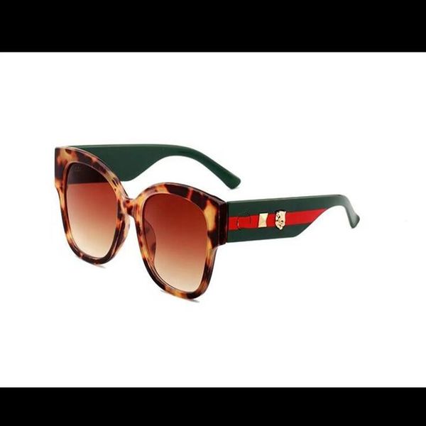 

1pcs fashion sunglasses eyewear sun glasses designer mens womens brown cases black metal frame dark 50mm lenses for 8866281j, White;black