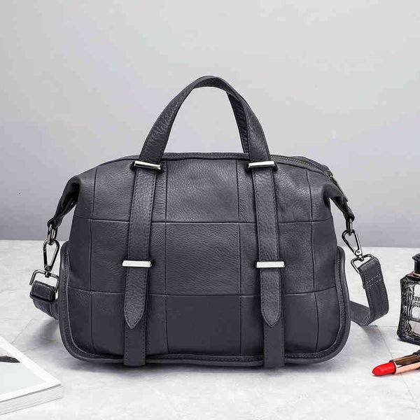 

evening bags wimi micro honey leather women's bag fashion splicing head layer cow large bag messenger hand 1ogs