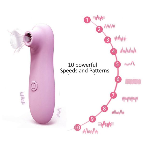 10 Geschwindigkeit Saugen Vibrator Clit Sucker 2022 Neuheiten Klitoris Stimulator Masturbator Nippel Lecken sexy Spielzeug Für Frauen