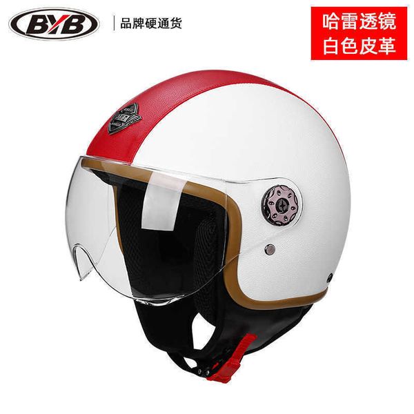 

electric helmet motorcycle bicycle men and women four seasons half riding