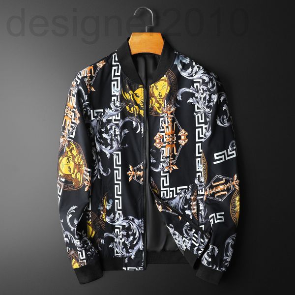 

men's jackets designer korean fashion 2021 spring and autumn men's jacket stand collar zipper top, Black;brown
