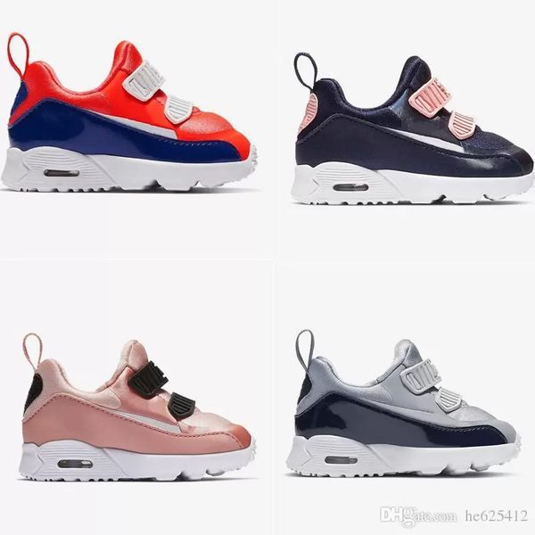 

essential 1990 og kids running shoes mesh children toddler newborn baby fashion trainers boy & girl lifestyle sneakers td infant, Black