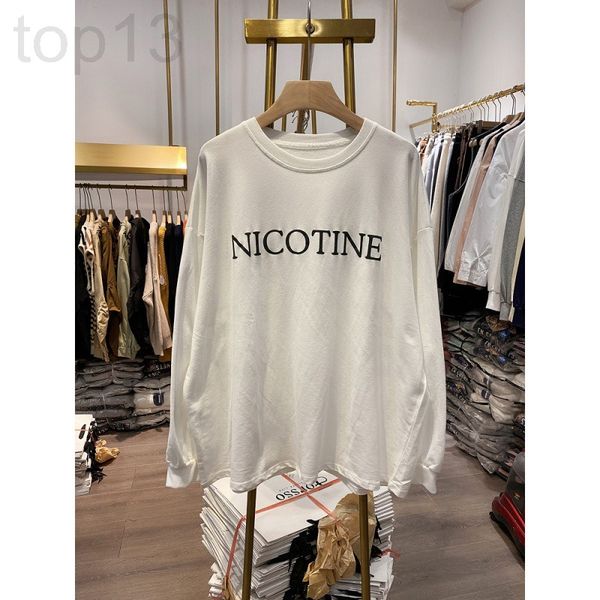 

women's hoodies & sweatshirts designer [xiaoai stall]spring and autumn korean alphabet printed pullover women's solid color simple, Black