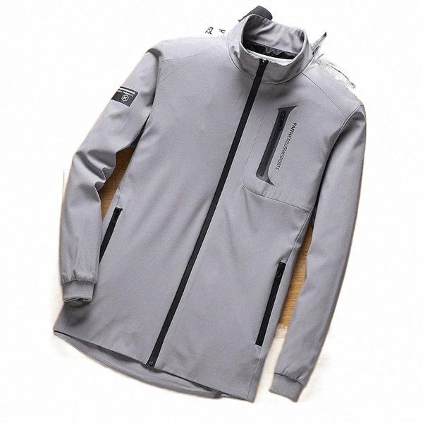 

men's jackets fashion men casual jacket zippers long sleeve thin and coats pockets solid overcoat plus size f5en#, Black;brown