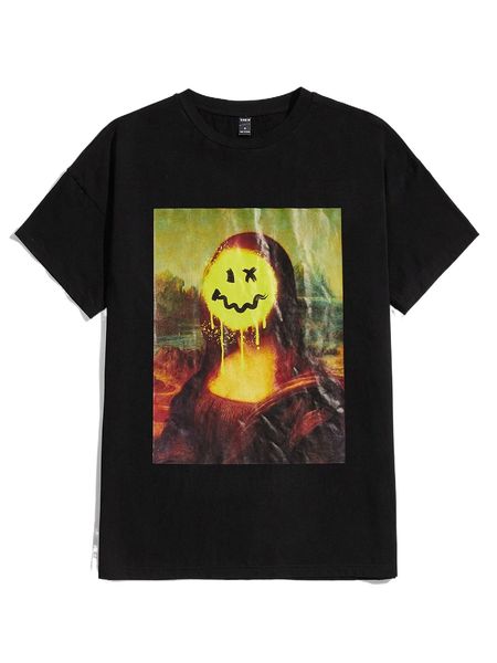 

men cartoon and figure graphic r5hi#, White;black