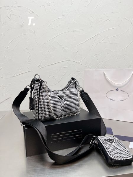 

women's designers shoulder bag luxury tote purse handbag message bags cluth classic genuine leather crossbody original box diamond size