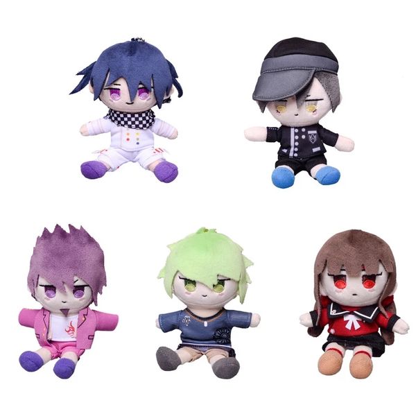 Nuovo Danganronpa V3 giocattoli di peluche bambola Kokichi Oma Kaito Momota Harukawa Maki portachiavi peluche regalo di compleanno per i bambini