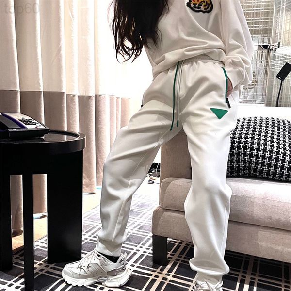 

women's shorts designer ins women's casual pants tide brand white guard triangle sports leisure street drawstring leggings gfn3, White;black