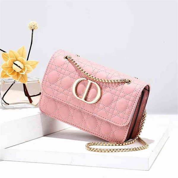 

56% off 2022 new trendy handbags korean version lingge square simple diagonal women luxurys handbag