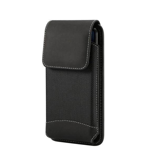 Universal Taille Tasche Telefon Tasche Für Samsung Galaxy A51 A50 A71 S20 S21 Gürtel Clip Holster Oxford Tuch Abdeckung iPhone 11 8 fällen