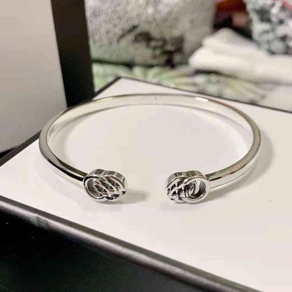 

new simple high-grade bracelet letter open jewelry sale, Black