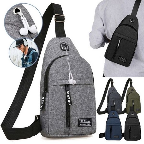 Мужчины плеча S Нейлоновая талия S Sling Crossbody Outdoor Sport Sport Sport Daily Daily Picnic Canvas Messenger Bag Fanny Pack 220701