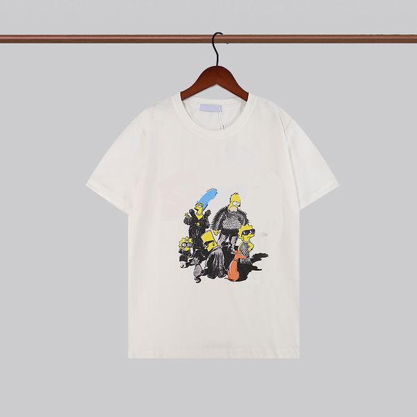 

men's t-shirt designer high-quality women's paris letter printing button short sleeve crew neck gilded letter a1, White;black
