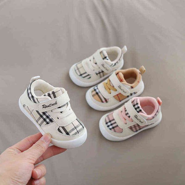 

lattice leisure trend versatile canvas shoes lightweight breathable soft bottom comfortable toddler shoes for middle and primary school, Black