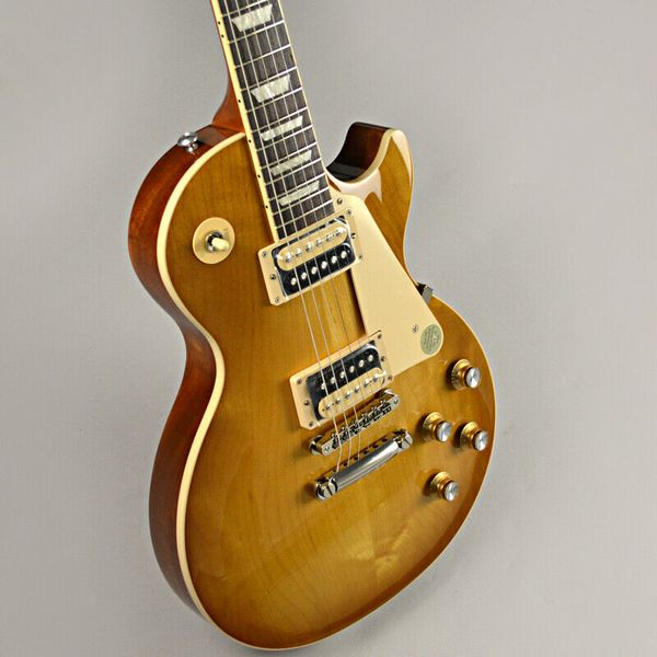 

les classic honey burst electric guitar same of the pictures