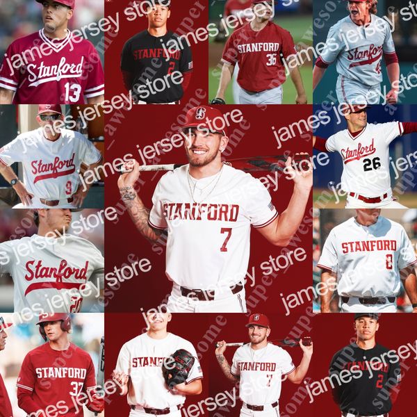 

ncaa stanford baseball jersey brock jones eddie park carter graham brendan kody huff beck adam crampton braden montgomery jed lowrie nico ho, Blue;black