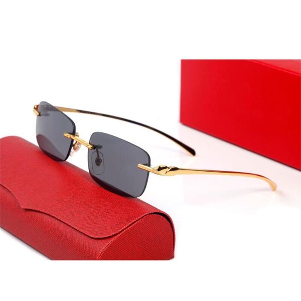 

vintage diamond cut rimless sunglasses leopard gafas retro shades men goggles for driving clear glasses women frame eyewear, White;black