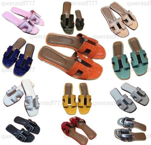 

luxury designer women slipper fashion diamond twinkling summer heel slippers slides flip flops ladies beach lazy size 35-42, Black