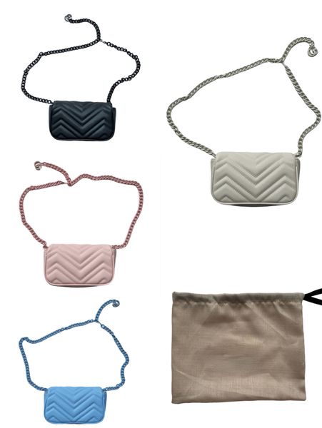 

logo designer womens shoulder mini bags marmont key popular classic wave pattern leather macaron colors handbags crossbody purses wallets