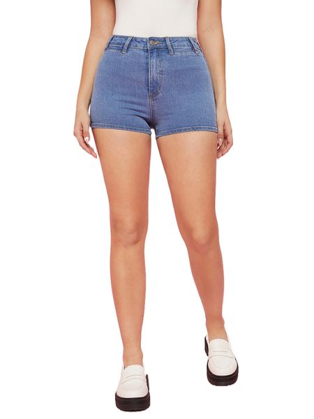 

high waist skinny denim shorts a6iy#, White;black