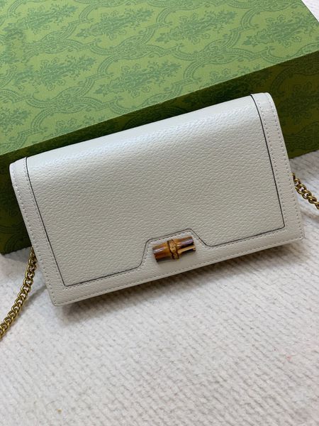 

tz women's bags white genuine leather bamboo lock bag diana golden chain crossbody bags fashion shoulder bag designer lady long flap ha, Red;black