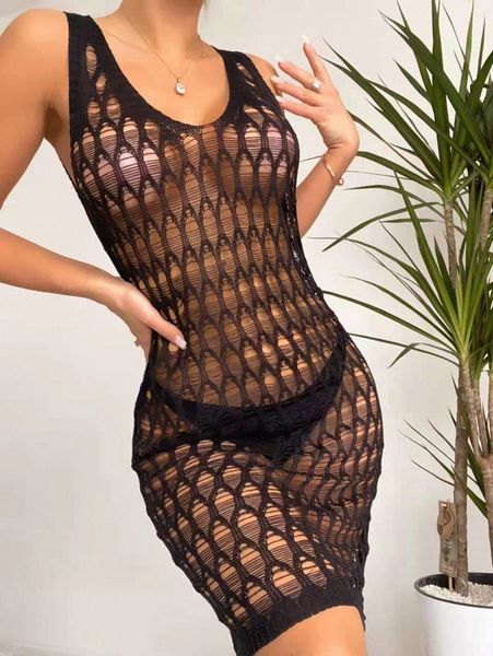 

plain hollow out cover up e4oc#, White;black