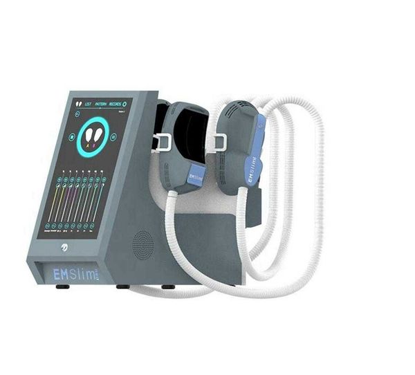 

powerful portable weight loss electromagnetic muscle building slimming machine with rf fat reduce enstronge muscles 4 handles sculpt