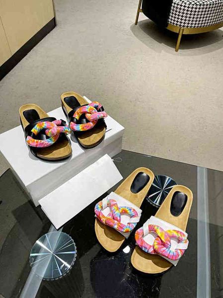 

sandals women's round head summer slippers large chain casual shoes 2 colors available in size 35-42 flat, Black
