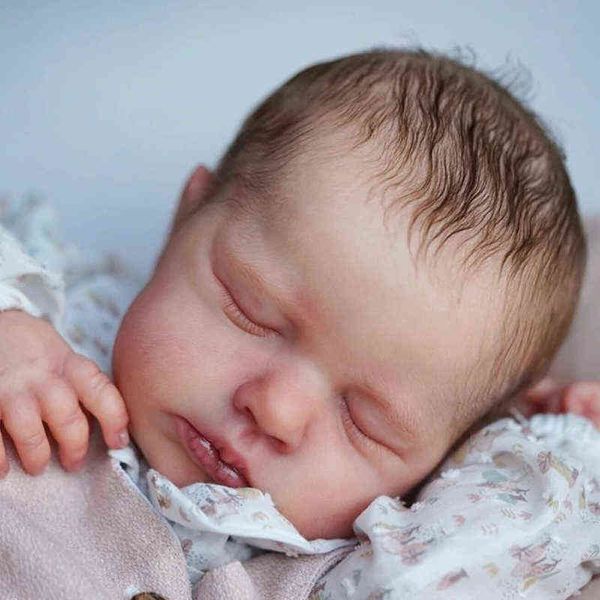 

rbg reborn kit 20 inches reborn baby vinyl doll kit loulou unpainted unassembled unfinished doll parts diy blank reborn doll kit aa220325