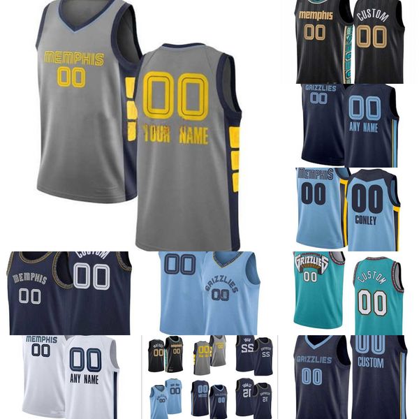 

75th custom jersey memphis''grizzlies''men women youth 35 killian tillie 8 ziaire williams 10 mike bibby 2 xavier tillma, Black;red