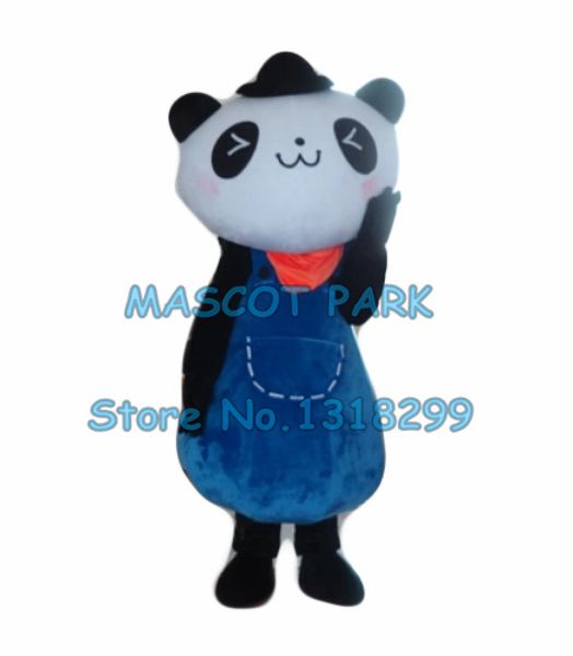 

mascot doll costume panda girl mascot costume custom size cartoon character cosply carnival costume 3314, Red;yellow