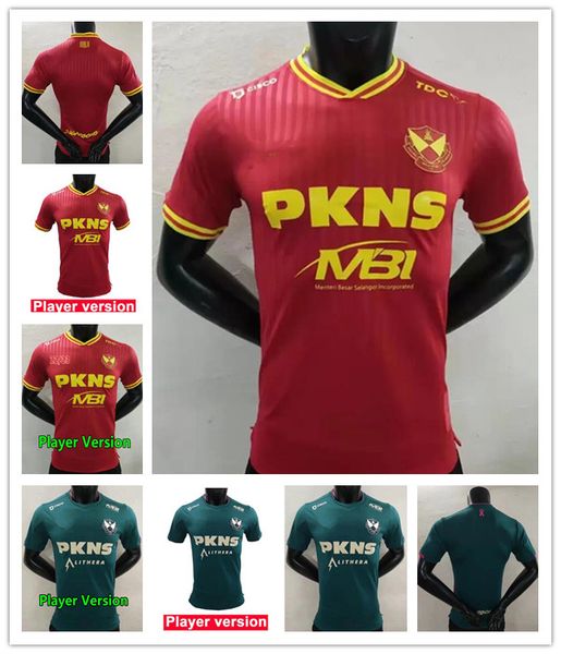 

2022 2023 selangor fc soccer jersey 22 23 malaysia league ifedayo olusegun short sleeve uniform mens home away football shirts player versio, Black;yellow