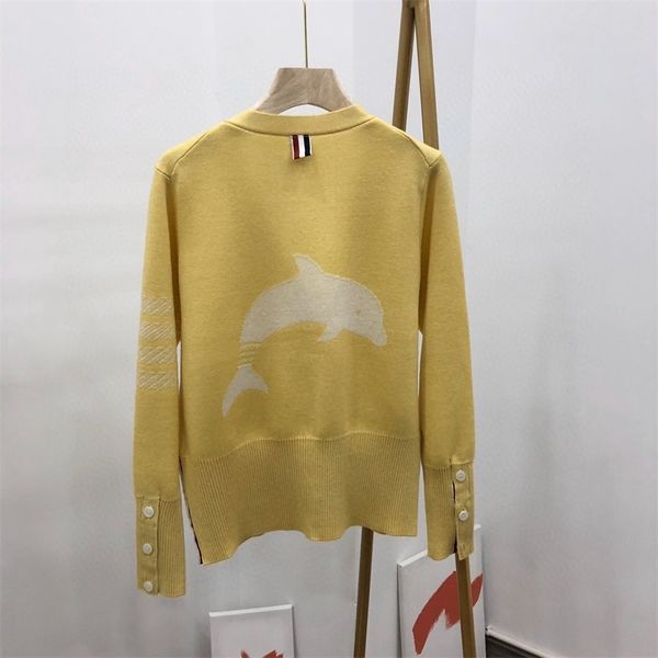 

71% off 2022 summer new trendy men's women's clothing cardigan spring and autumn new korean yellow dolphin four bar webbing pocket, White