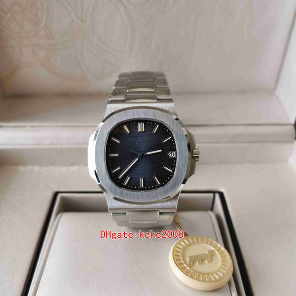 

ppf perfect super men watches 40mm 5711/1a 010 5711 blue cal.324 s c movement transparent back cover automatic mechanical 904l stainless mes, Slivery;brown