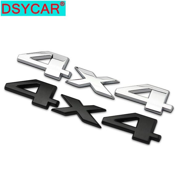 

dsycar 3d metal 4x4 car accessories decoration stickers, car side fender rear emblem badge sticker decals suit for universal car