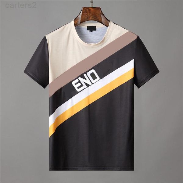 

designers mens t shirt luxurious men women couples casual short sleeve round neck tees 5 colors, White;black