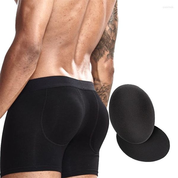 Mutande Uomo BuEnhancer Spugne per biancheria intima Shaper dell'anca Slip imbottiti Pad Enhancer Push Up Coppa Mutandine Sollevatore PadMutandeMutande