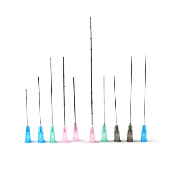 

beauty items 25g 50mm micro cannula fine disposable microblunt cannula needle