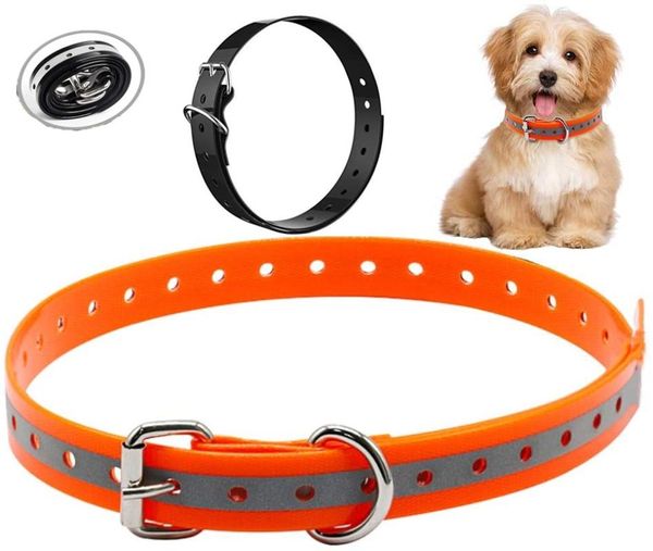 Hundehalsbänder, Leinen, Halsband, Gürtel für elektronische Trainingsempfänger, Ersatz für Bellenzaun, Haustier-TPU-Gurt, Hundeleinen für Hunde
