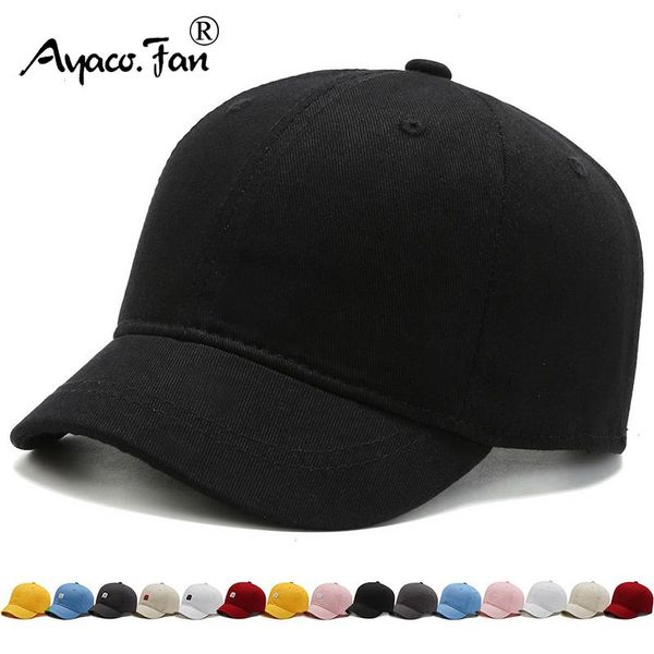 Sommer Frauen Männer bestickt Brief M Baseball Cap Solid Snapback Kurzkrempe Sunhat Outdoor Hip Hop Hats Casquette