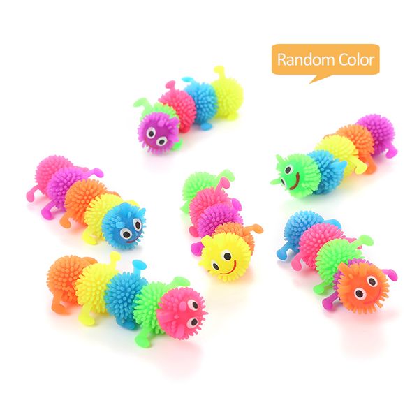 

pet cat decompression doll fun tpr rubber simulation caterpillar toy