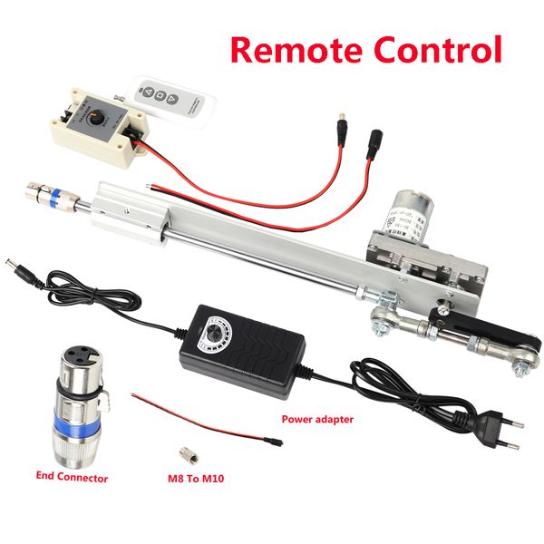 Frederch DIY Sexy máquina recínciando o atuador linear, D24 Volt Stroke 30-150mm com controlador remoto H3