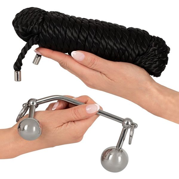 In Acciaio Inox Doppia Sfera Gancio Anale Corda Collare Corpo Schiavo Bondage Restraint Maschio Butt Plug In Metallo Vagina Inserto Giocattolo