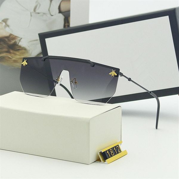 

luxury brands sunglasses fashion multicolor classic women mens glasses driving sport shading trend with box296w, White;black