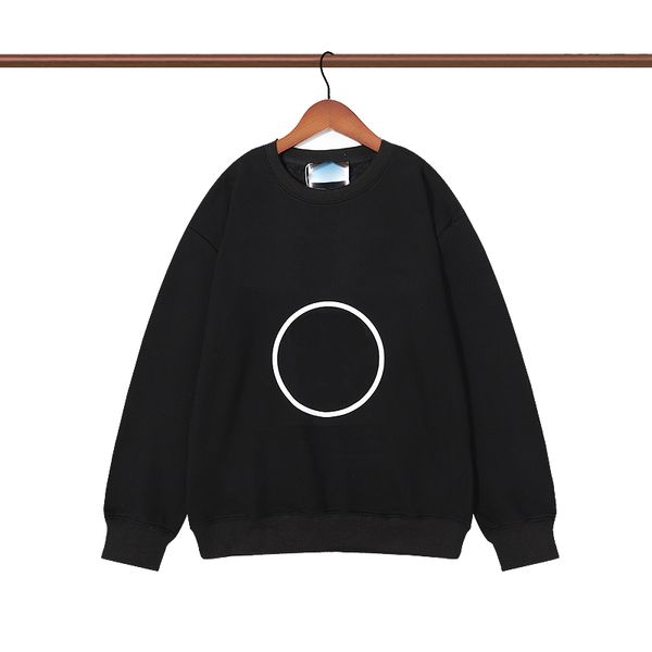 

2022 autumn and winter new tide brand bear crewneck sweater pure cotton lovers'clothing trend is loose ., Black